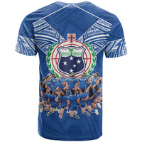 Toa Samoa T Shirt Samoan Warrior Spirit Rugby - Polynesian Pride
