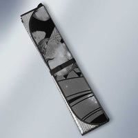 Maori Romantic Valentine Auto Sun Shade The Hongi Kiss Black Galaxy DT05 - Polynesian Pride
