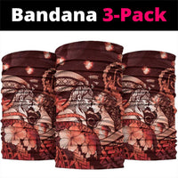 Maori Romantic Valentine Neck Gaiter The Hongi Kiss Red Galaxy