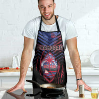 Guam Apron Chamorro Seal Tribal Scratch Design - Polynesian Pride