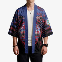 Personalised Guam Kimono Chamorro Seal Tribal Scratch Design - Polynesian Pride