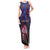 Personalised Guam Tank Maxi Dress Chamorro Seal Tribal Scratch Design - Polynesian Pride