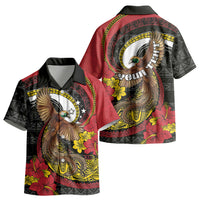 Personalised Papua New Guinea Language Week Kid Hawaiian Shirt Bird Of Paradise Tribal Floral Pattern DT05 - Polynesian Pride
