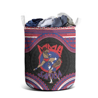 Samoa Mixed Martial Arts Laundry Basket Flying Knee Of Samoan DT05 - Polynesian Pride