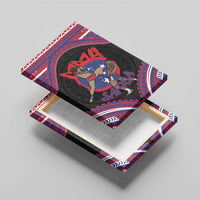 Samoa Mixed Martial Arts Canvas Wall Art Flying Knee Of Samoan DT05 - Polynesian Pride