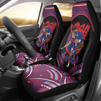 Samoa Mixed Martial Arts Car Seat Cover Flying Knee Of Samoan - Polynesian Pride