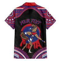 Personalised Samoa Mixed Martial Arts Hawaiian Shirt Flying Knee Of Samoan DT05 - Polynesian Pride