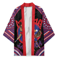 Personalised Samoa Mixed Martial Arts Kimono Flying Knee Of Samoan DT05 Unisex Black - Polynesian Pride