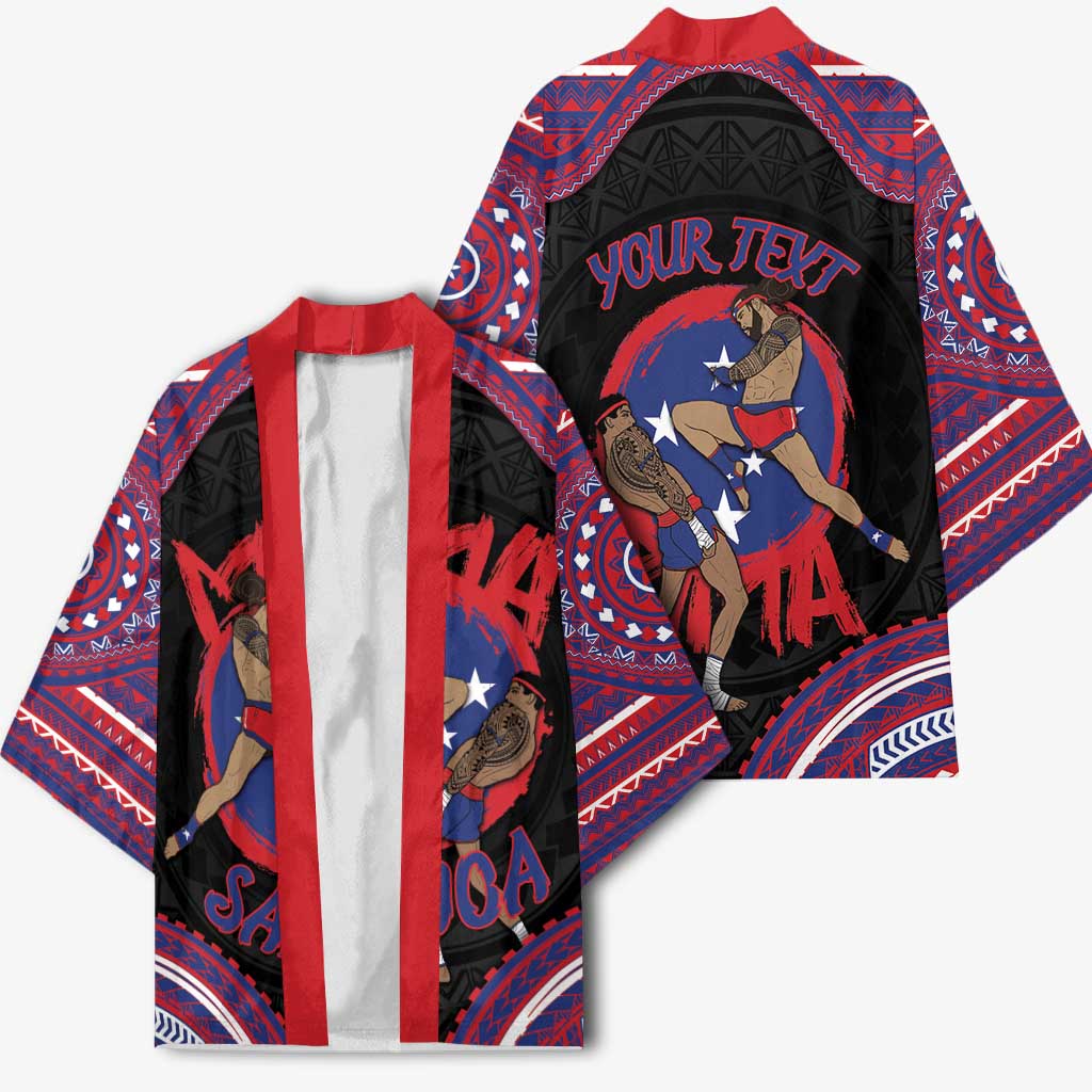Personalised Samoa Mixed Martial Arts Kimono Flying Knee Of Samoan DT05 - Polynesian Pride