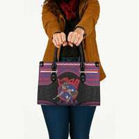 Samoa Mixed Martial Arts Leather Bag Flying Knee Of Samoan - Polynesian Pride