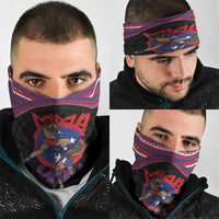 Samoa Mixed Martial Arts Neck Gaiter Flying Knee Of Samoan DT05 - Polynesian Pride