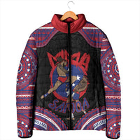 Personalised Samoa Mixed Martial Arts Padded Jacket Flying Knee Of Samoan DT05 - Polynesian Pride