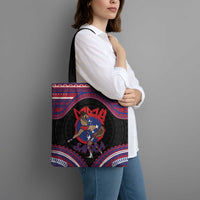 Samoa Mixed Martial Arts Tote Bag Flying Knee Of Samoan - Polynesian Pride