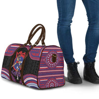 Samoa Mixed Martial Arts Travel Bag Flying Knee Of Samoan - Polynesian Pride