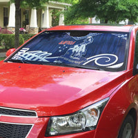 Samoa Rugby Auto Sun Shade Pacific Warrior Glory - Polynesian Pride