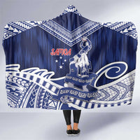 Samoa Rugby Hooded Blanket Pacific Warrior Glory - Polynesian Pride