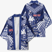 Personalised Samoa Rugby Kimono Pacific Warrior Glory - Polynesian Pride