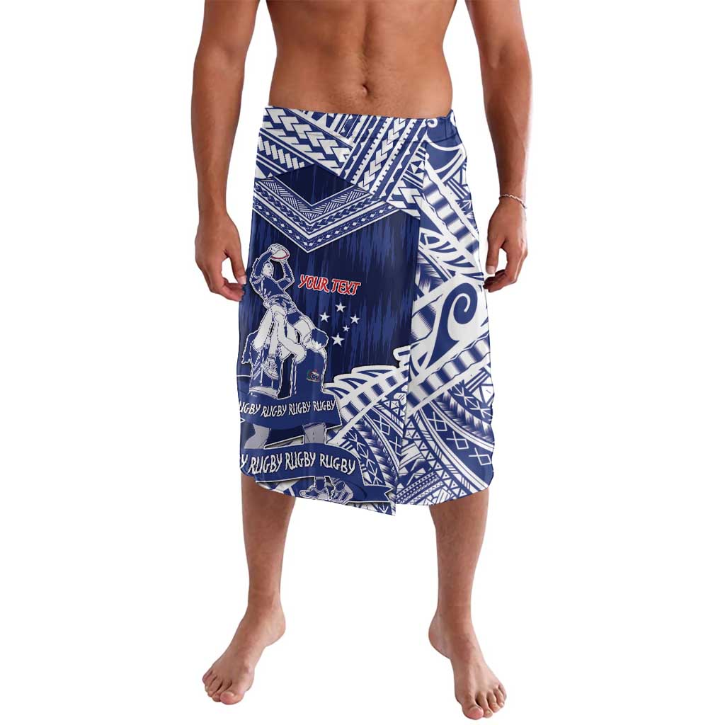 Personalised Samoa Rugby Lavalava Pacific Warrior Glory - Polynesian Pride