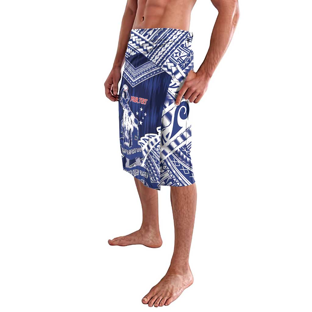 Personalised Samoa Rugby Lavalava Pacific Warrior Glory - Polynesian Pride