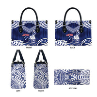 Samoa Rugby Leather Bag Pacific Warrior Glory - Polynesian Pride