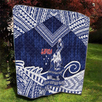 Samoa Rugby Quilt Pacific Warrior Glory - Polynesian Pride