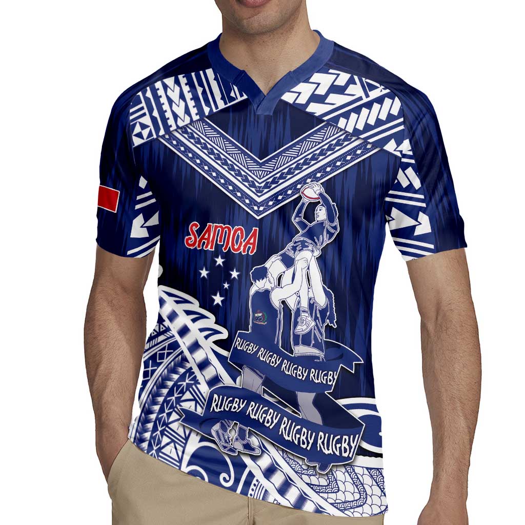 Personalised Samoa Rugby Rugby Jersey Pacific Warrior Glory - Polynesian Pride