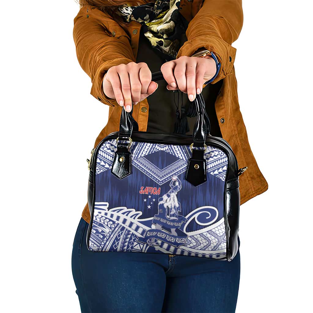 Samoa Rugby Shoulder Handbag Pacific Warrior Glory - Polynesian Pride