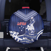 Samoa Rugby Spare Tire Cover Pacific Warrior Glory - Polynesian Pride