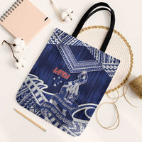 Samoa Rugby Tote Bag Pacific Warrior Glory - Polynesian Pride