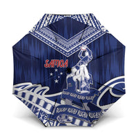 Samoa Rugby Umbrella Pacific Warrior Glory - Polynesian Pride