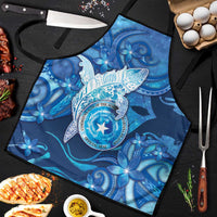 Northern Mariana Islands Apron Galaxy Polynesian Shark Tattoo - Polynesian Pride