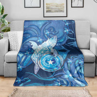 Northern Mariana Islands Blanket Galaxy Polynesian Shark Tattoo - Polynesian Pride