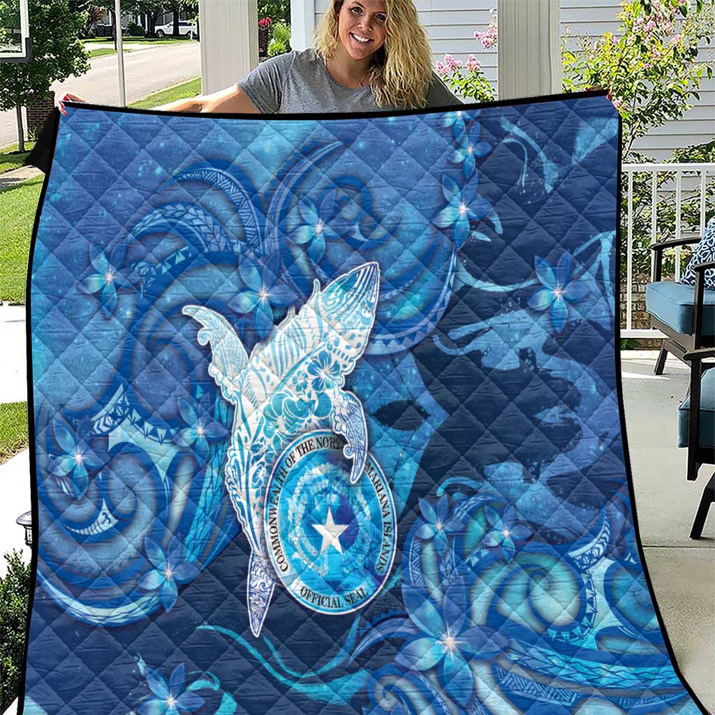 Northern Mariana Islands Quilt Galaxy Polynesian Shark Tattoo - Polynesian Pride