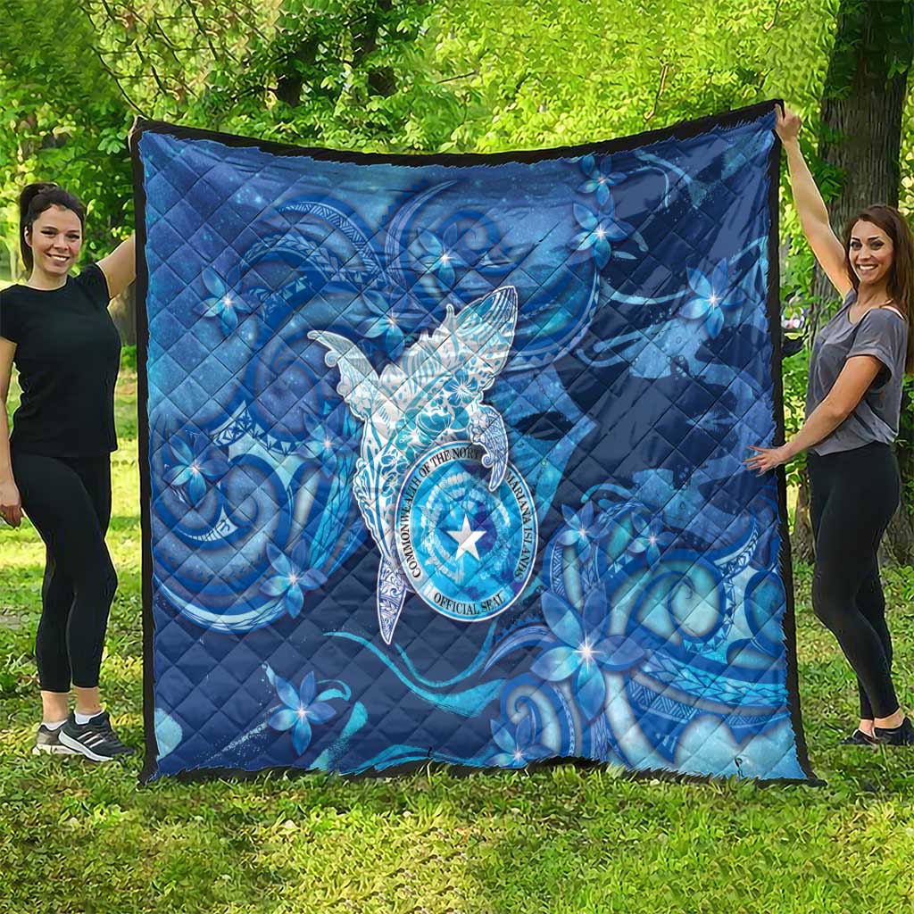 Northern Mariana Islands Quilt Galaxy Polynesian Shark Tattoo - Polynesian Pride