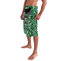 Aotearoa Whakatohea Lavalava Maori Tribal Green Abalone Paua Shell Pattern DT05 - Polynesian Pride