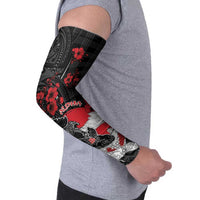 Personalised Hawaiian And Japanese Arm Sleeves Aloha Koi Fish Palaka Patterns DT05 - Polynesian Pride