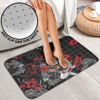 Hawaiian And Japanese Bathroom Set Aloha Koi Fish Palaka Patterns - Polynesian Pride