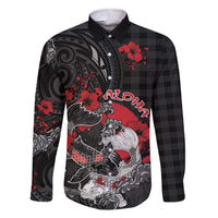 Personalised Hawaiian And Japanese Family Matching Short Sleeve Bodycon Dress and Hawaiian Shirt Aloha Koi Fish Palaka Patterns - Polynesian Pride