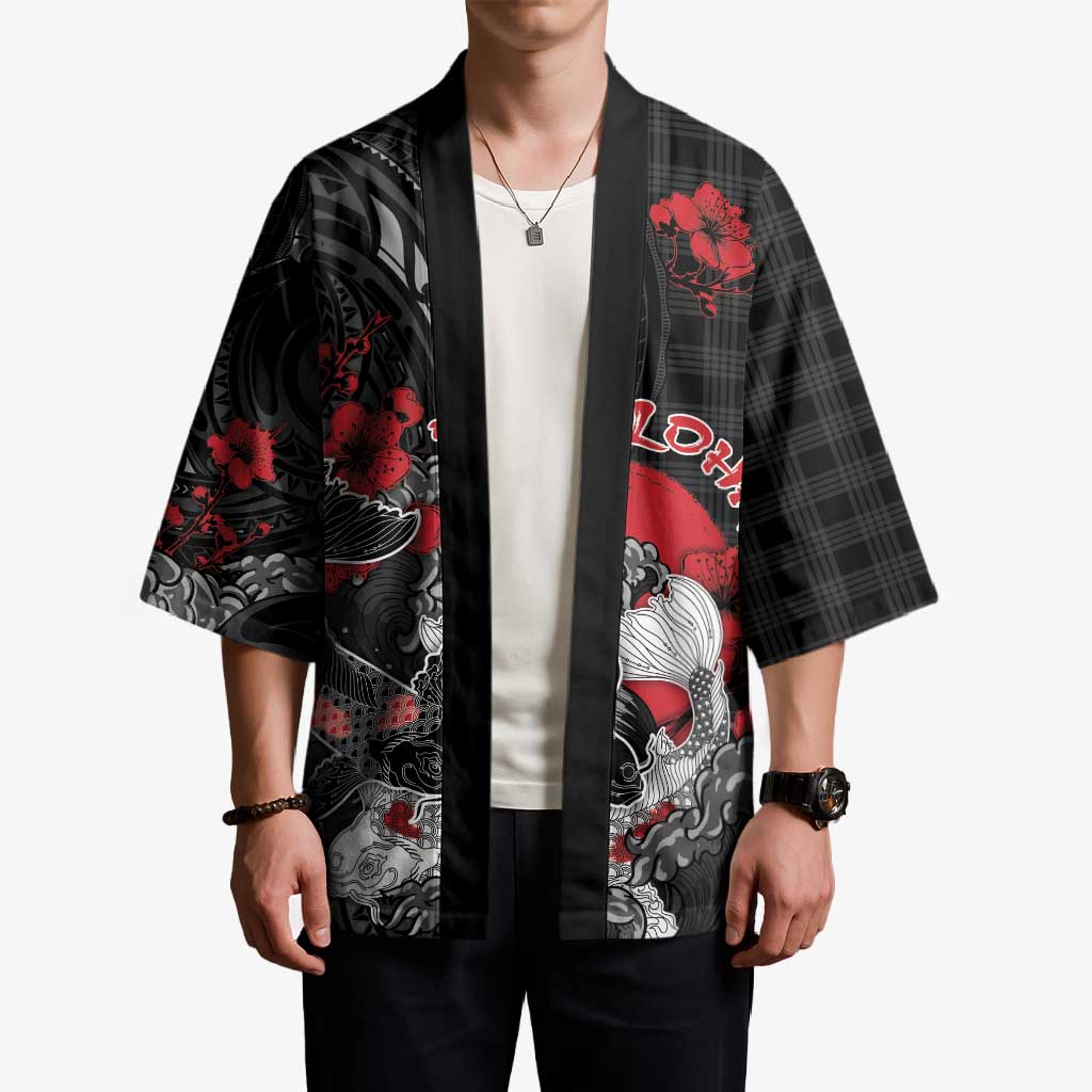 Personalised Hawaiian And Japanese Kimono Aloha Koi Fish Palaka Patterns DT05 - Polynesian Pride