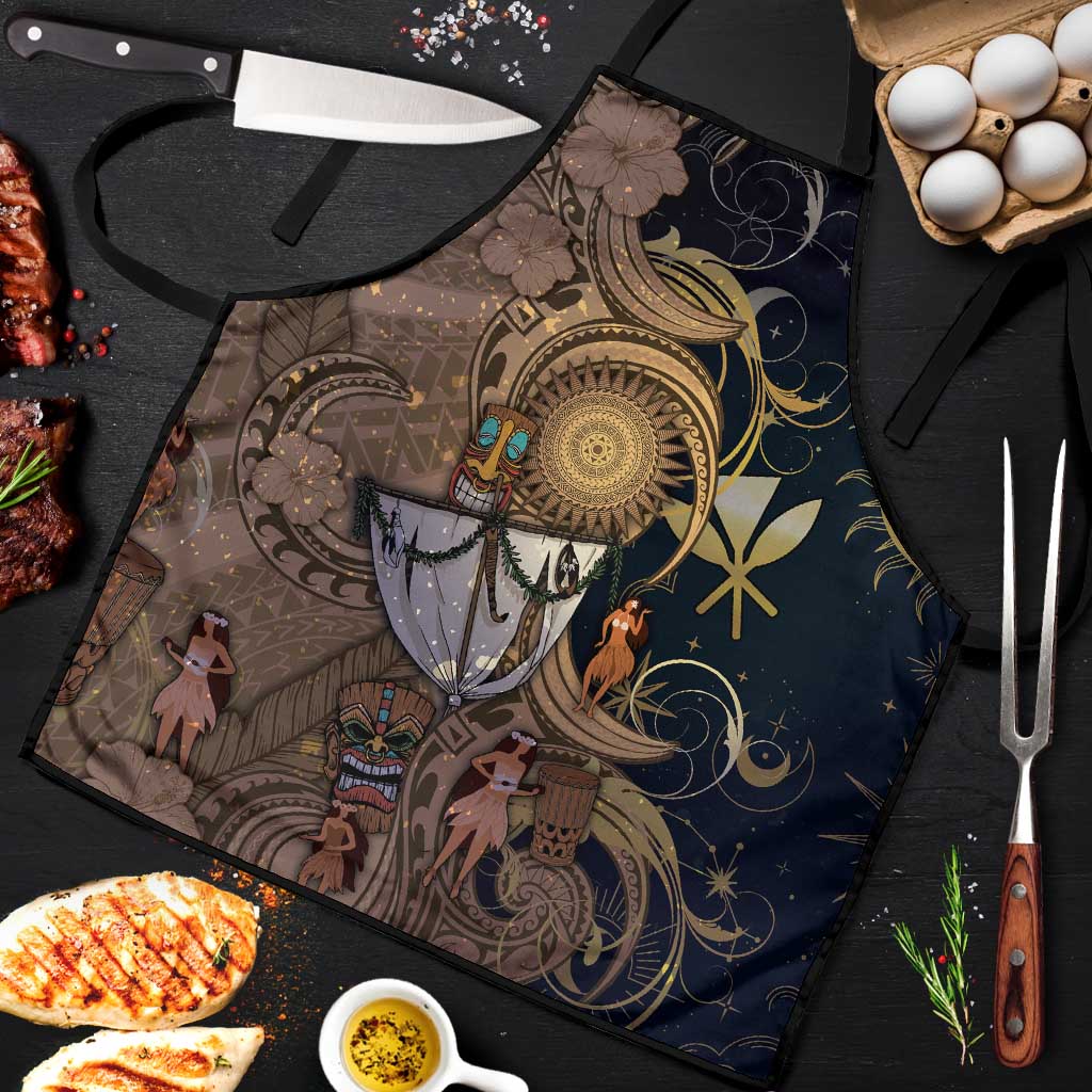 Hawaii Makahiki Apron Polynesian Sky And Earth - Polynesian Pride