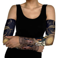 Hawaii Makahiki Arm Sleeves Polynesian Sky And Earth DT05 - Polynesian Pride