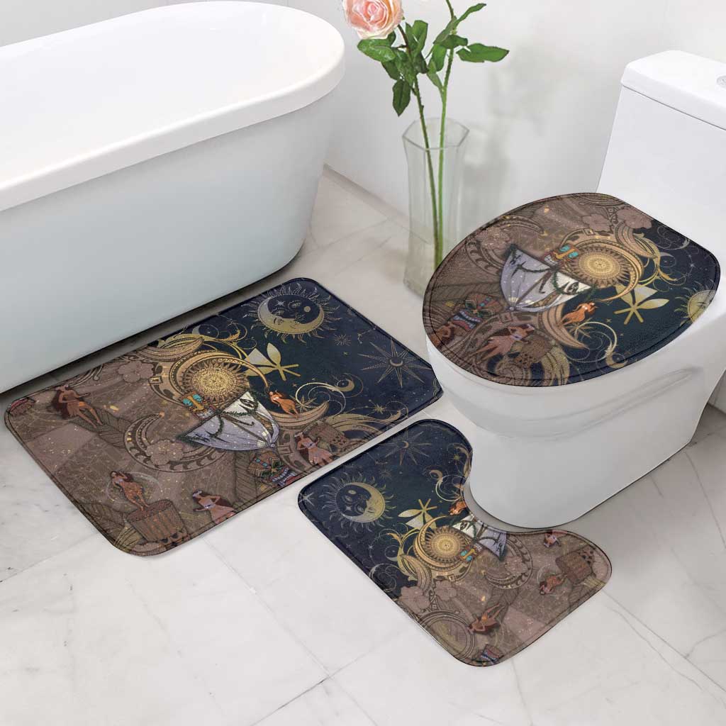 Hawaii Makahiki Bathroom Set Polynesian Sky And Earth - Polynesian Pride