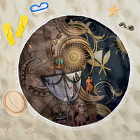 Hawaii Makahiki Beach Blanket Polynesian Sky And Earth - Polynesian Pride