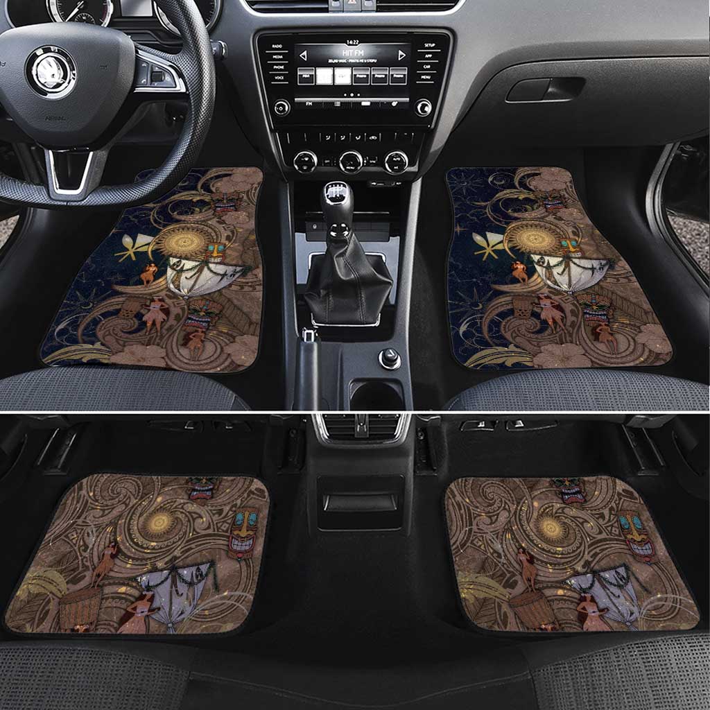 Hawaii Makahiki Car Mats Polynesian Sky And Earth - Polynesian Pride