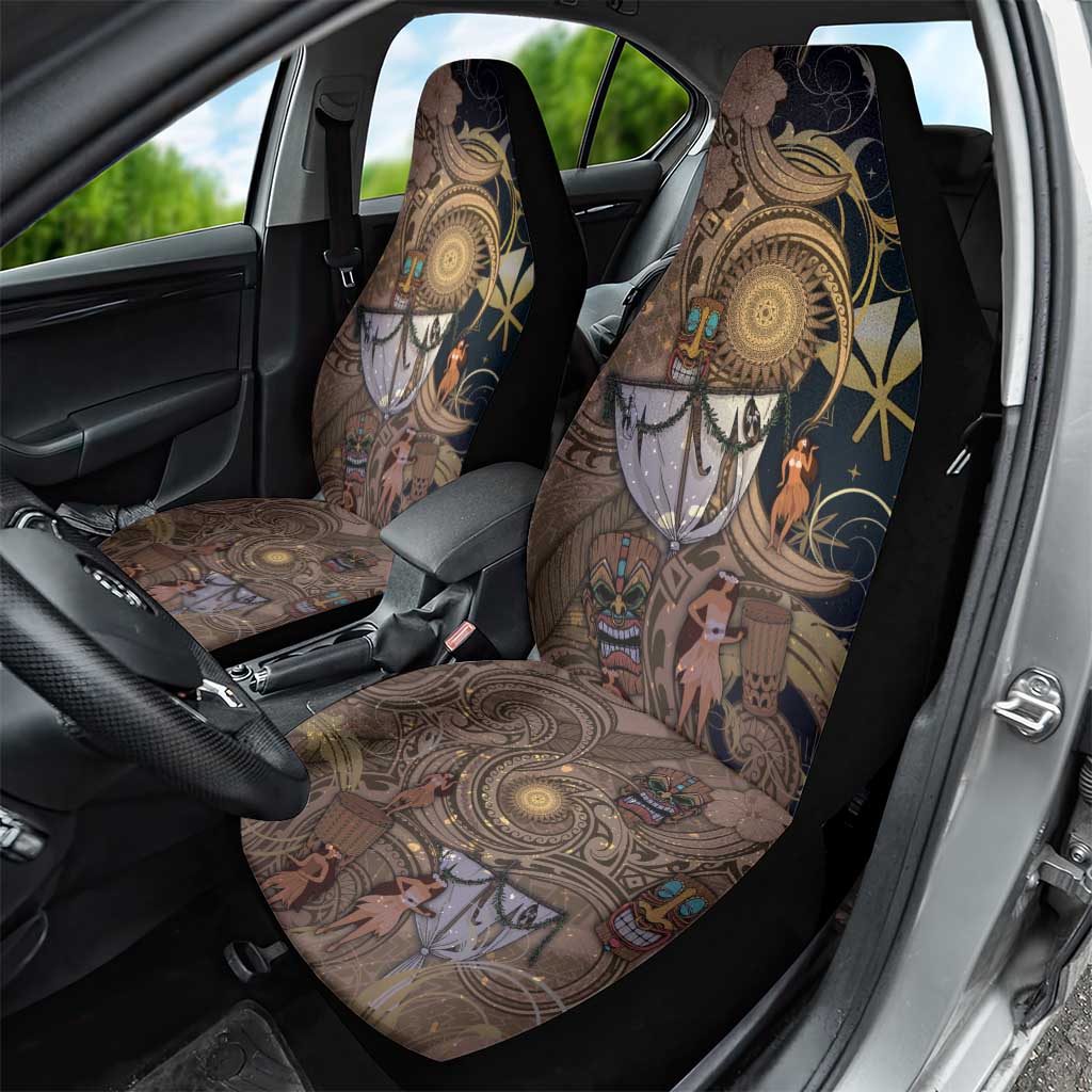 Hawaii Makahiki Car Seat Cover Polynesian Sky And Earth - Polynesian Pride