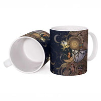 Hawaii Makahiki Ceramic Mug Polynesian Sky And Earth DT05 - Polynesian Pride
