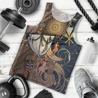 Hawaii Makahiki Men Tank Top Polynesian Sky And Earth DT05 - Polynesian Pride