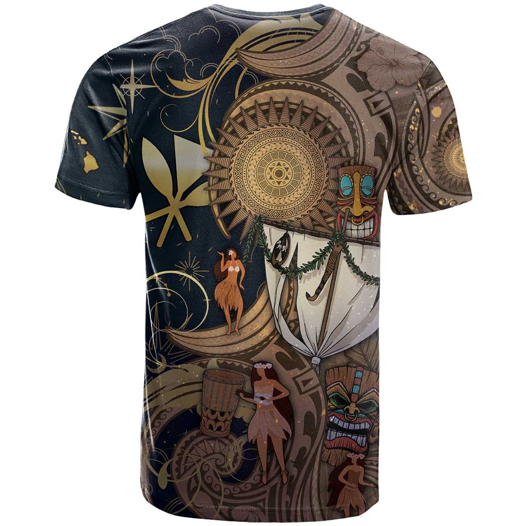 Hawaii Makahiki T Shirt Polynesian Sky And Earth - Polynesian Pride