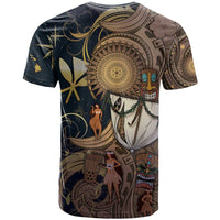 Hawaii Makahiki T Shirt Polynesian Sky And Earth - Polynesian Pride