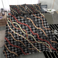 Hawaii Palaka Niihau Shell Lei Bedding Set Tropical Island Plaid Patterns DT05 - Polynesian Pride